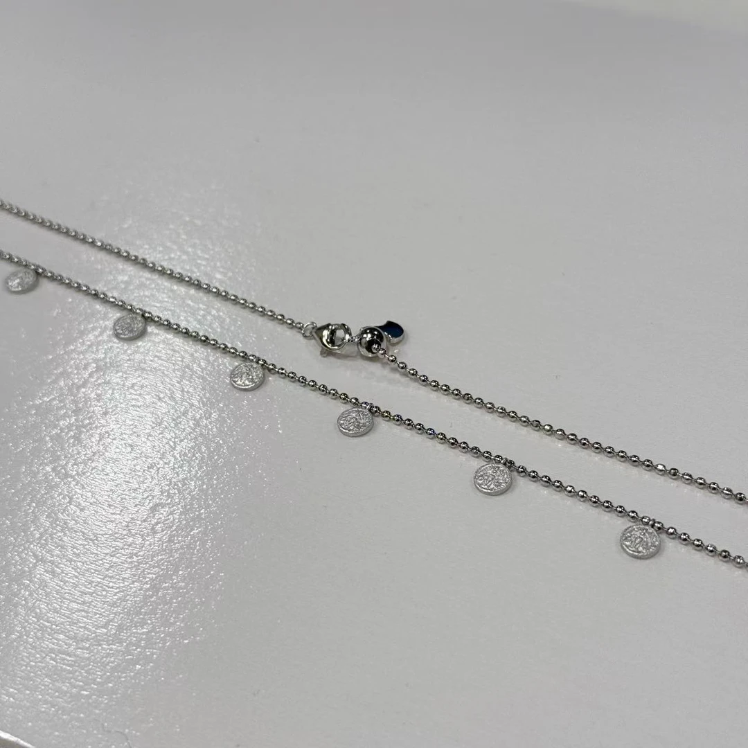 灯小炮 坠链均925银 项链（46cm）（8144）时尚复古个性