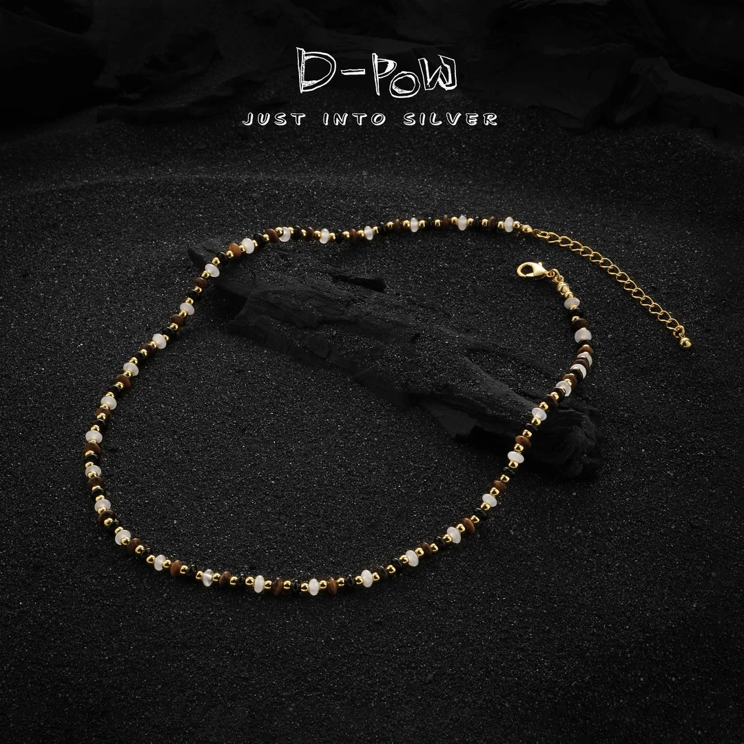 灯小炮 铜项链 高级满串美拉德项链（6714）