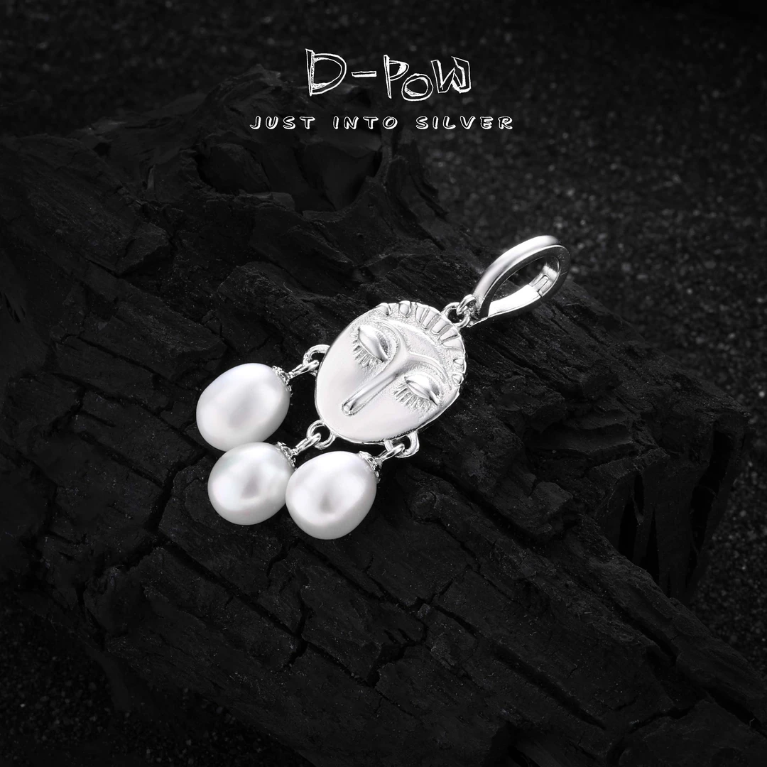 灯小炮 吊坠925银仿珍珠 缪斯魅影吊坠（7514）气质轻奢时尚百搭