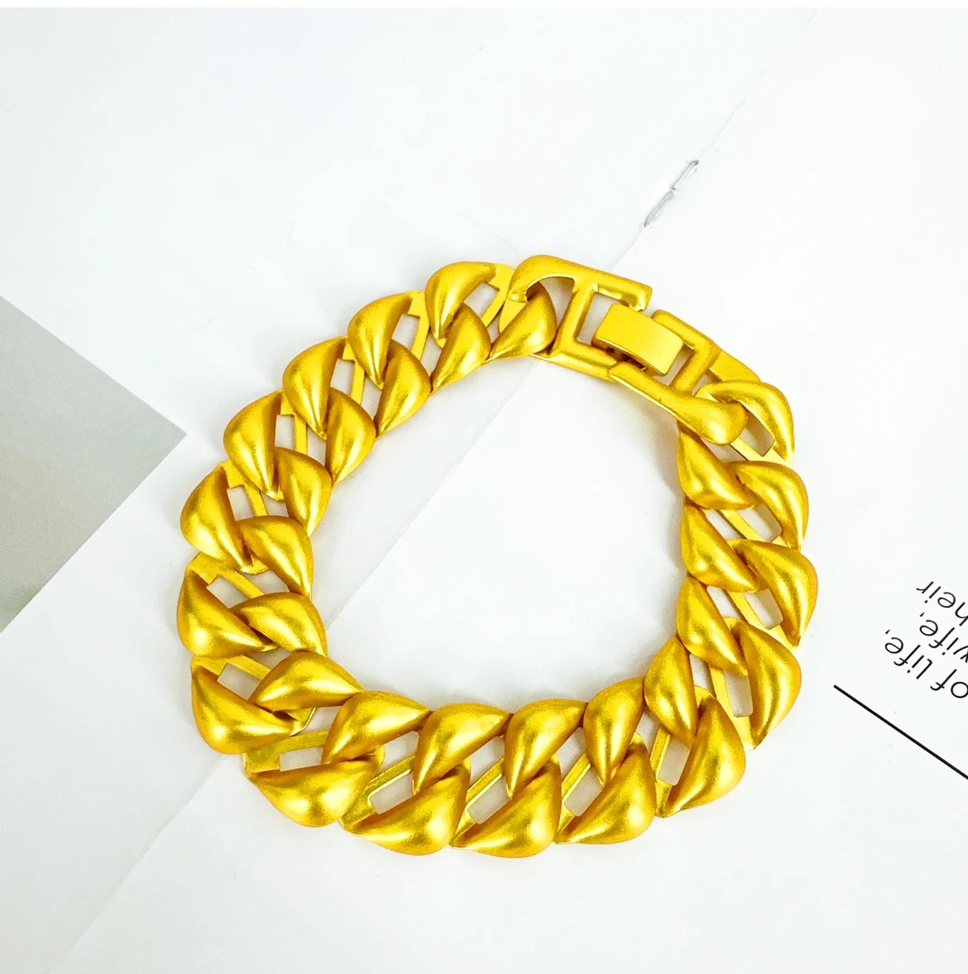 铜合金手链 #000143 Nipal 素款时尚精美