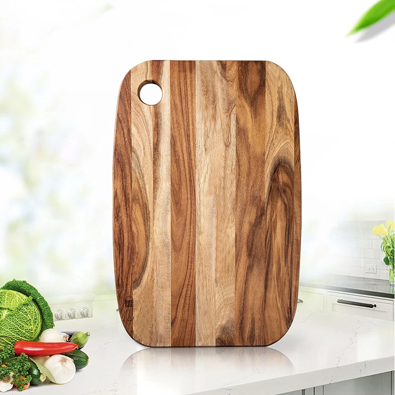 相思木菜板相思木带挂孔切水果蔬果菜板带孔长方形面包水果板家用