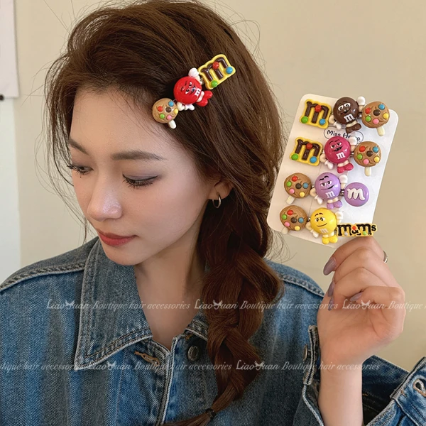 妙趣~刘海发夹女前额侧边压夹子头饰2024新款高级感网红发卡