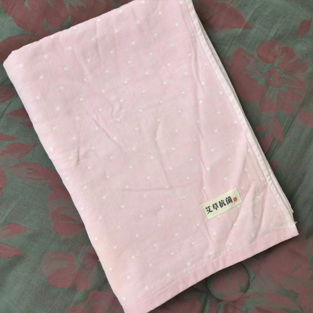 素色粉色   70*140纯棉加厚大浴巾一条装