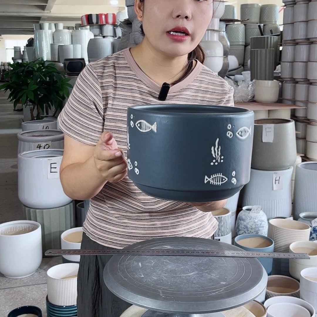 【闪购商品】陶瓷20CM以下口径21-14.5