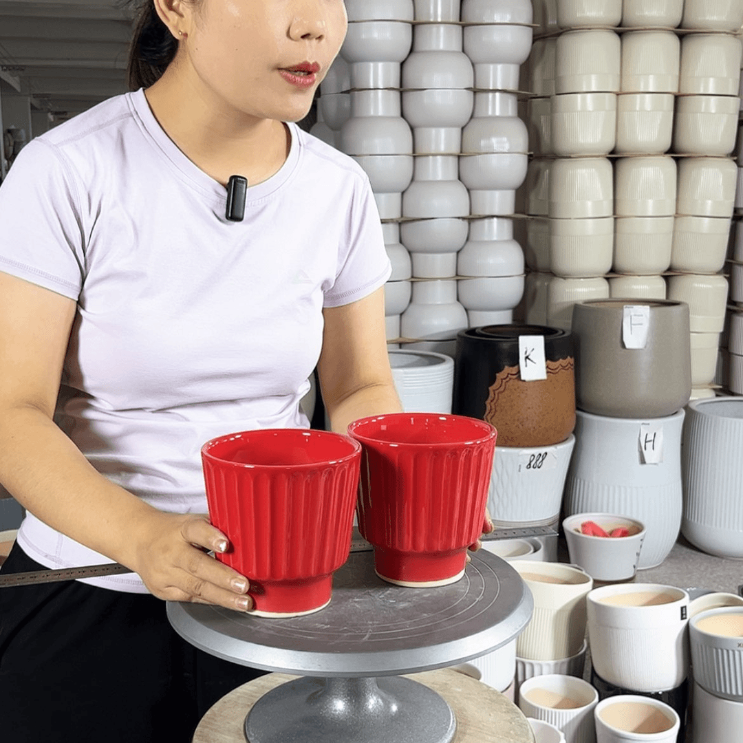 【闪购商品】陶瓷20CM以下口径13-13。2个