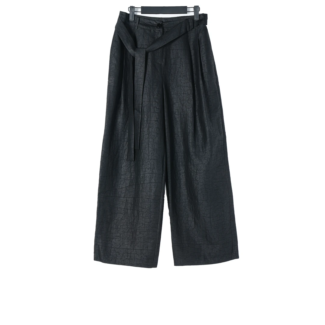 【万象有衣】暗夜幽莲-原创设计师款裤子6591