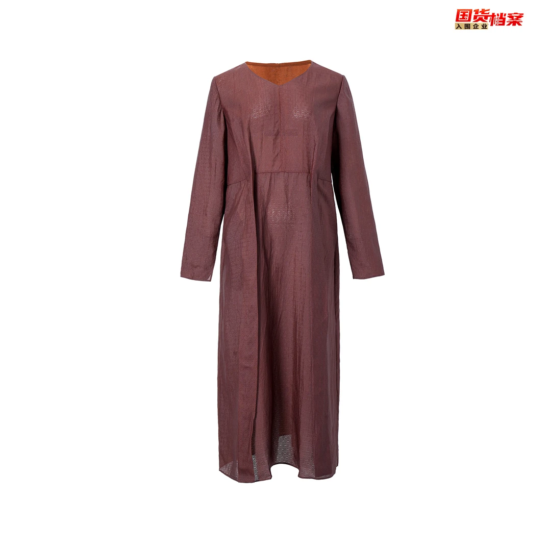 【万象有衣】浅酌岁月-原创设计师款连衣裙-6875