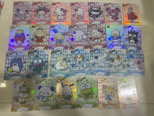 wink社三丽鸥厚卡 SSR一整套27张不重复！