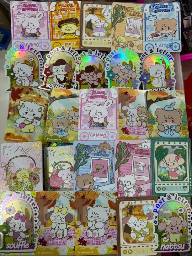 万画云游 mikko系列收藏卡第二弹 ·森秋日记卡牌 一单40张左右！