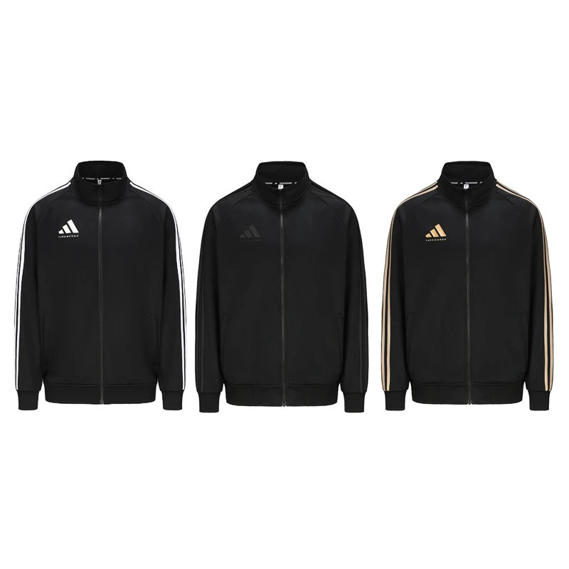 【阿迪官方正品】阿迪达斯新款LOGO春秋立领夹克运动休闲外套TR30JT