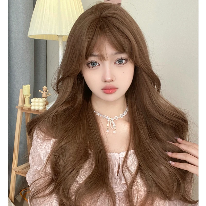 SHUDUO/束朵假发女长发Lolita大波浪卷发可爱jk假发百搭全头套m38
