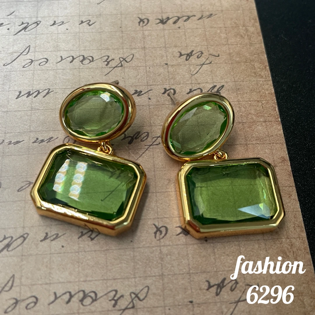 铜合金耳饰 设计师款耳饰~6296