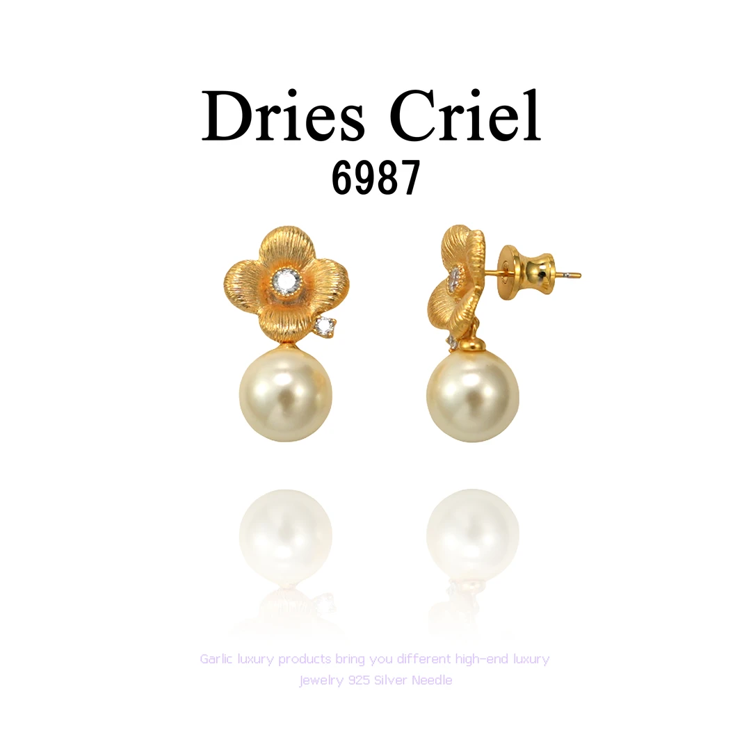 铜合金耳饰 Dries Criel耳饰~6987