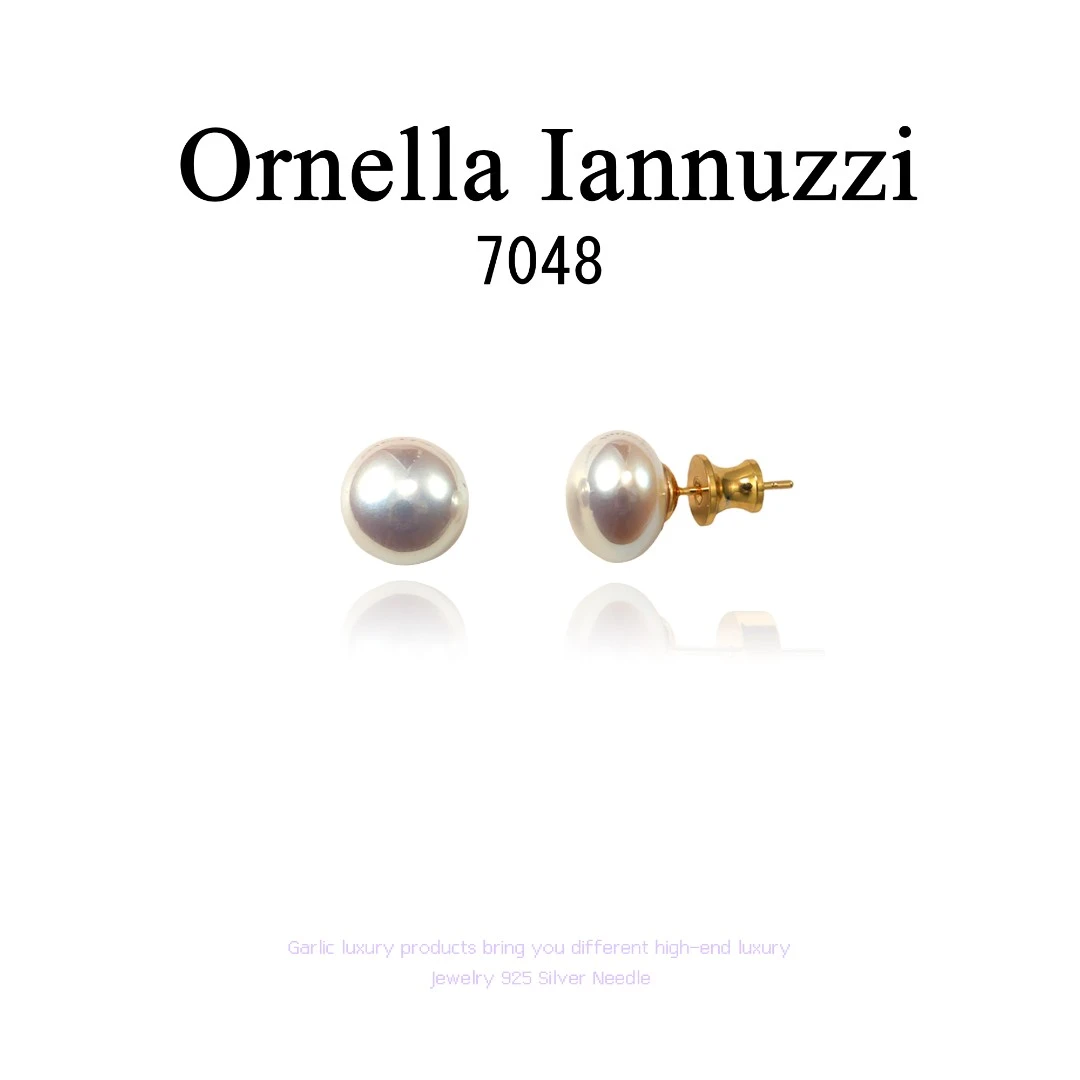 铜合金耳饰 Ornella Iannuzzi【白珈丽】耳饰~7048