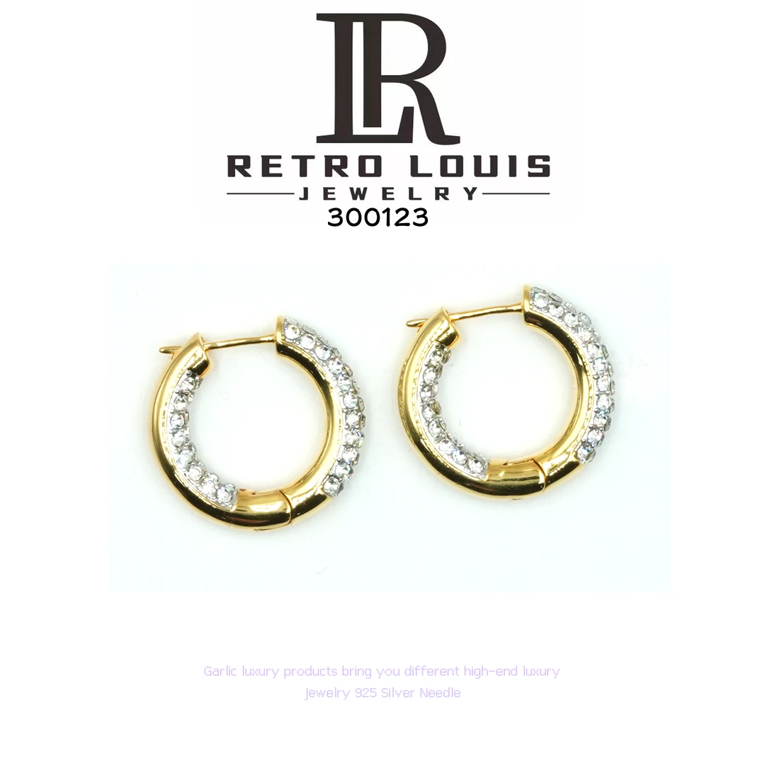 铜合金耳饰 RETRO LOUIS 耳饰~300123X