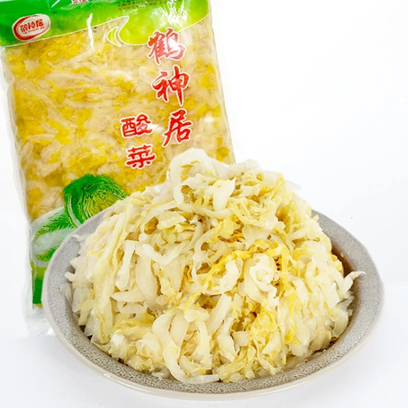 鹤神居酸菜东北特产农村大缸盐水腌制白菜酸菜丝笋1g