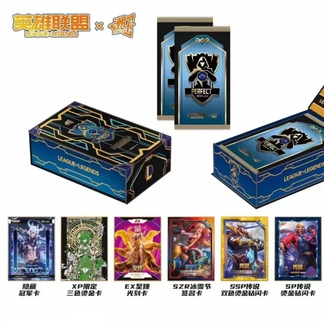云妹潮玩潮卡双色《英雄联盟》盲盒收藏卡牌隐藏默认代拆限定拆封