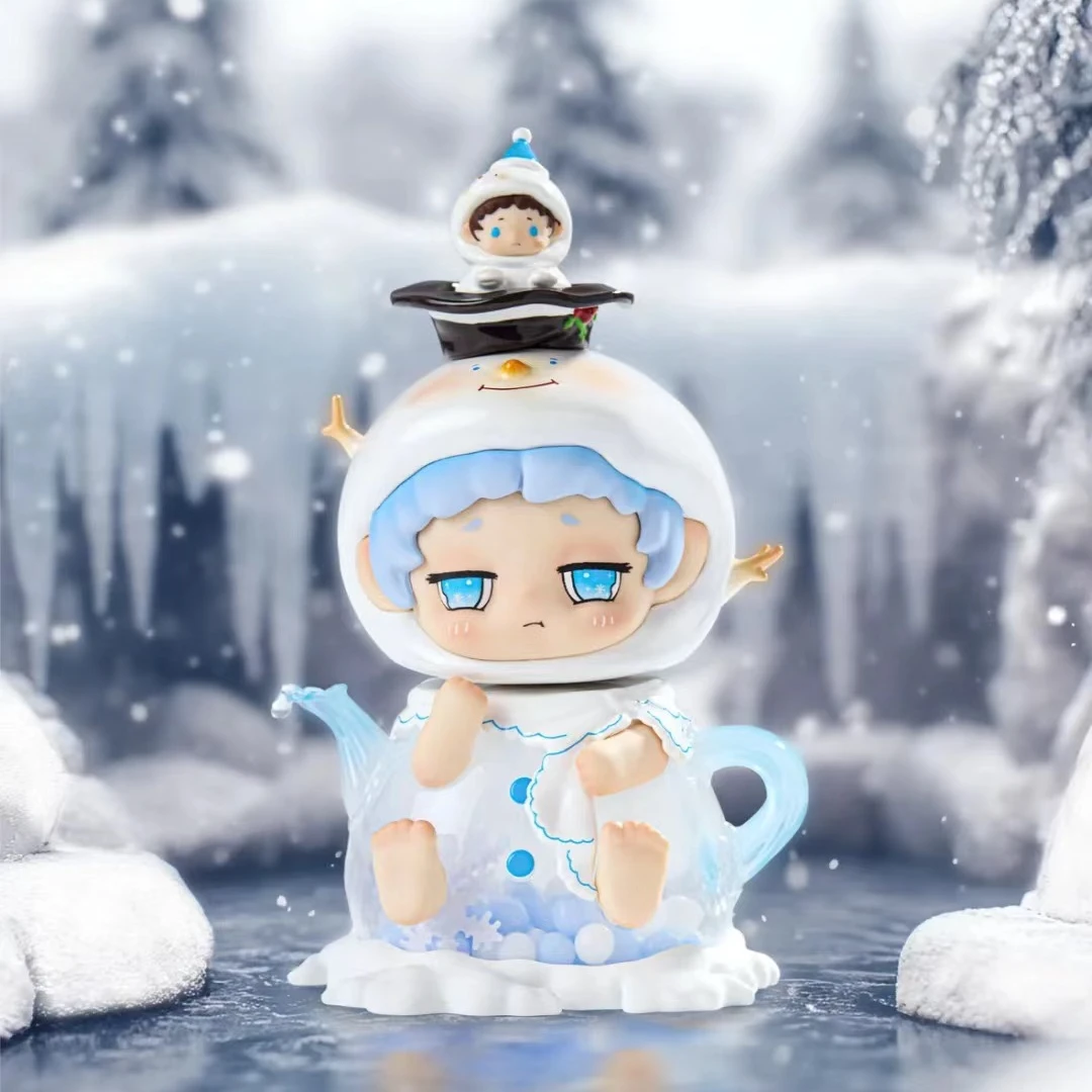 【新款发芽-雪国小夜曲系列】阿嫲家正版盲盒手可爱礼品礼物PVC