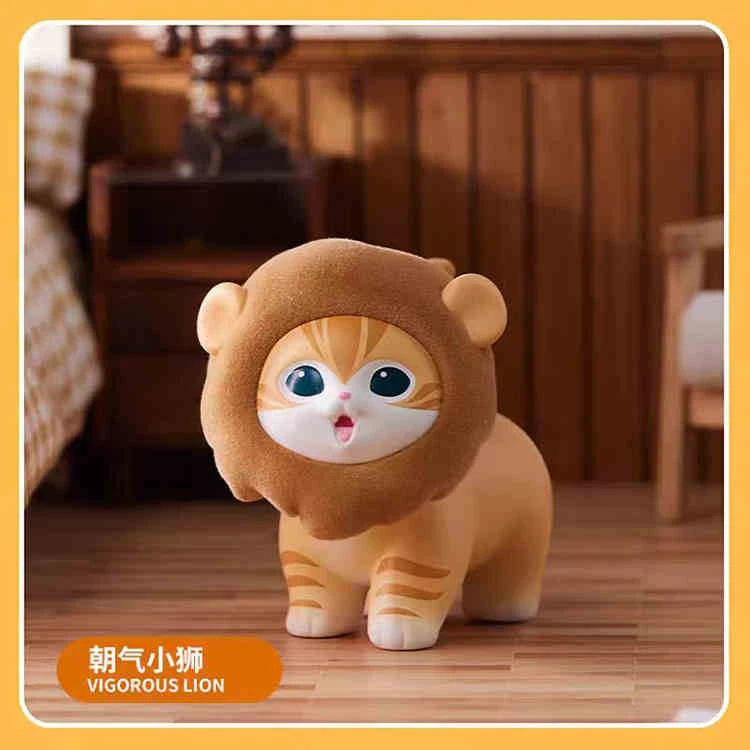 【猫福珊迪毛茸茸派对系列】阿嫲家正版盲盒手办可爱礼物设计款摆件