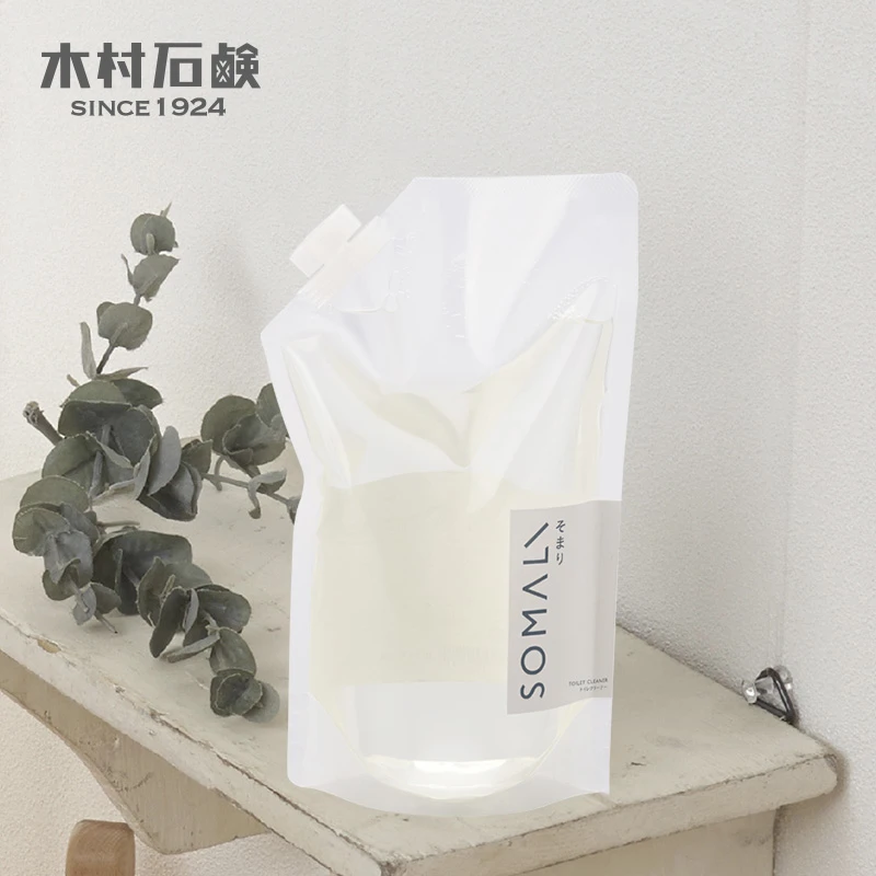 SOMALI木村石鹸厕所去垢清洁剂大容量白色家用清新卫生间替换装