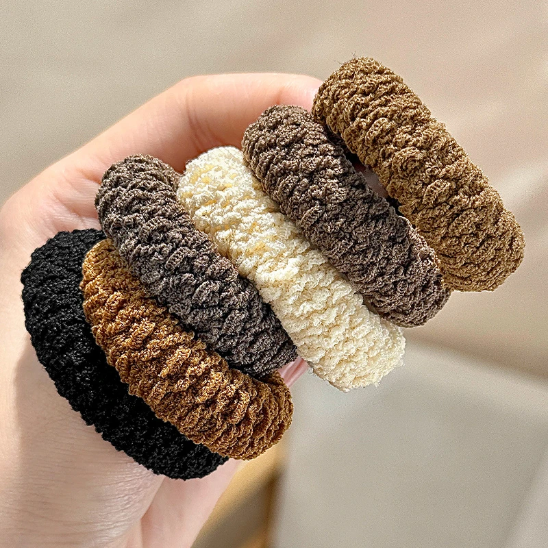 优勤高马尾发生女高端头绳高弹力耐用橡皮筋扎头发圈2024新款皮套