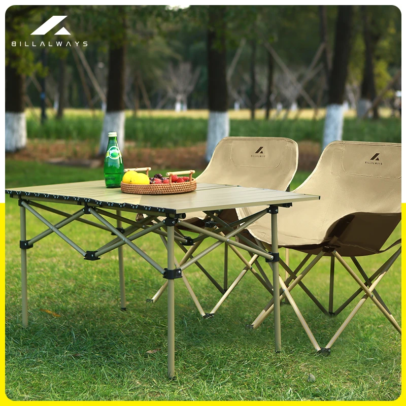 月亮椅轻便套餐便携式折叠桌烧烤沙滩桌露营桌子加厚组装桌椅组合