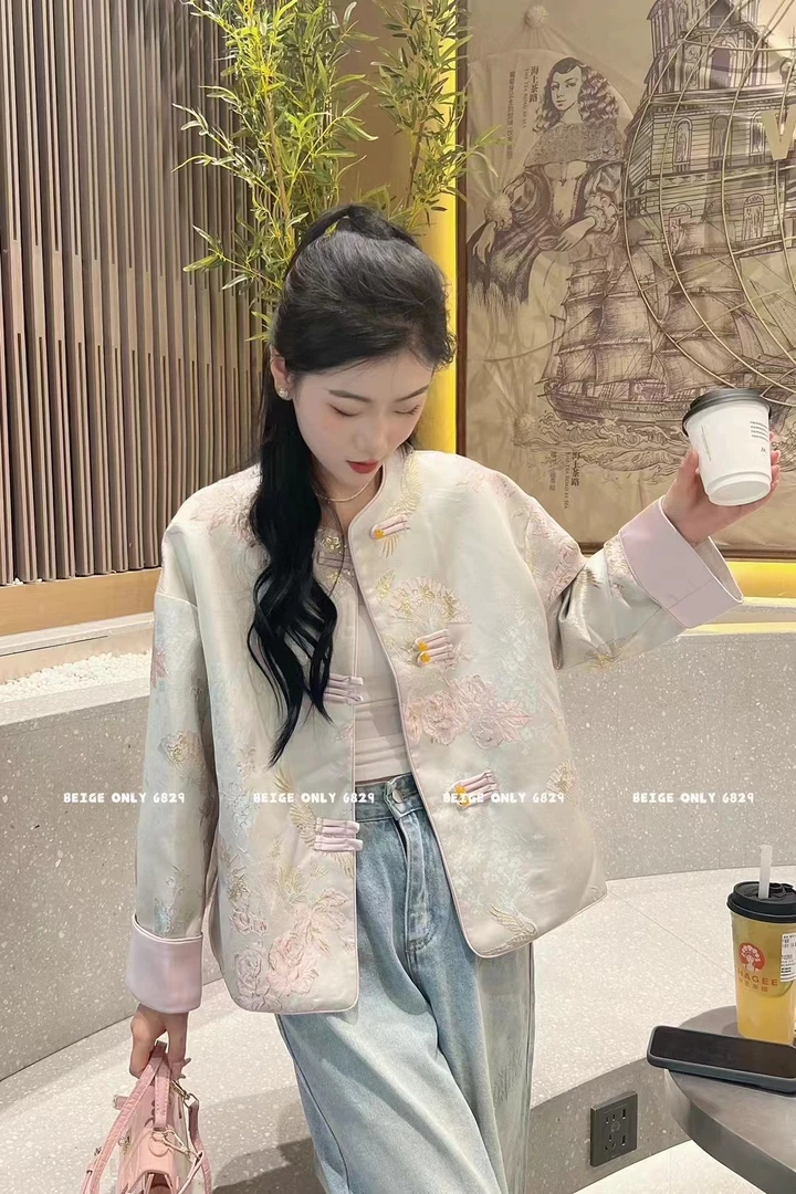 国风外套，二个色均码