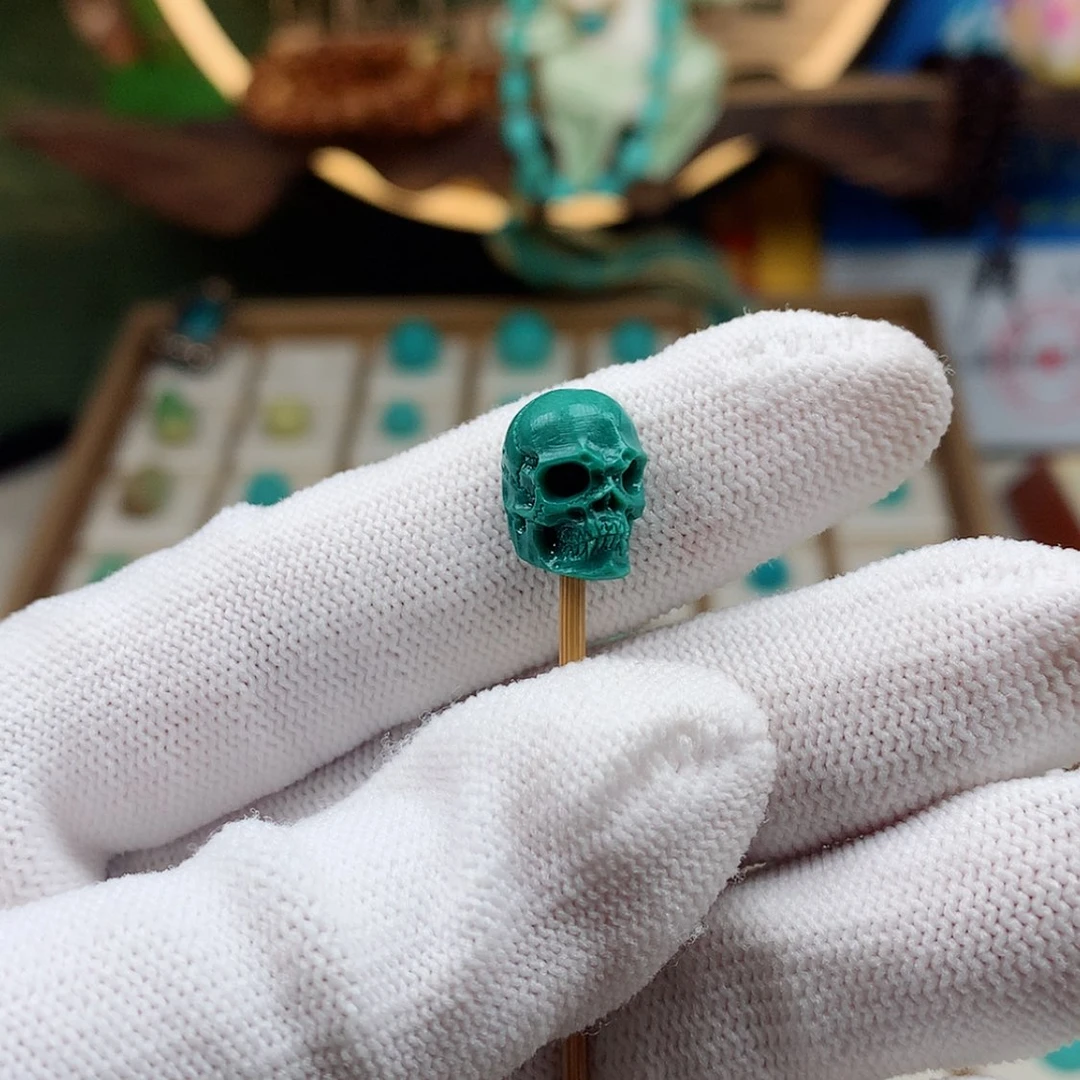 【闪购商品】绿松石珠宝奇石未镶嵌?****吃