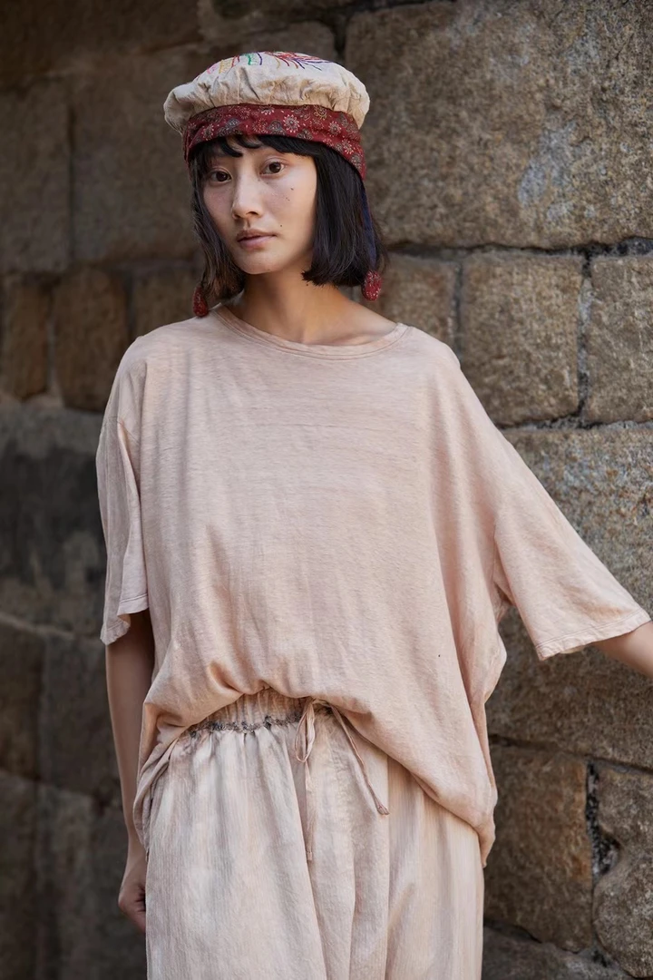 左岸迷香原机针织T恤Z24SS4019