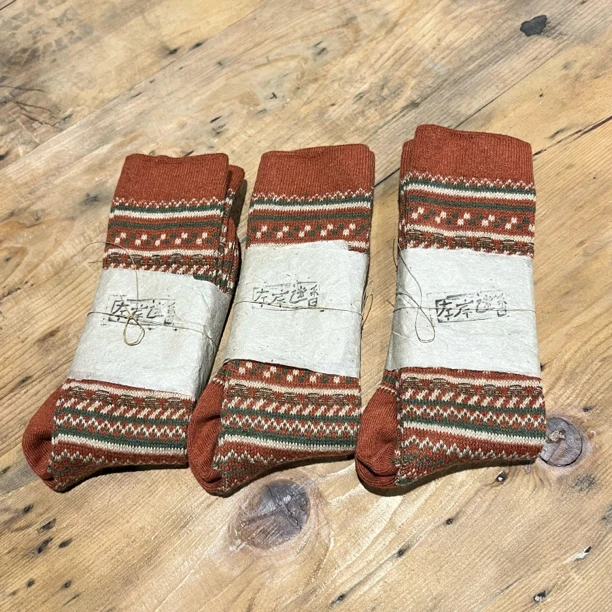 左岸迷香 原创设计百搭针织袜子FW7100、FW7103（2双包邮）