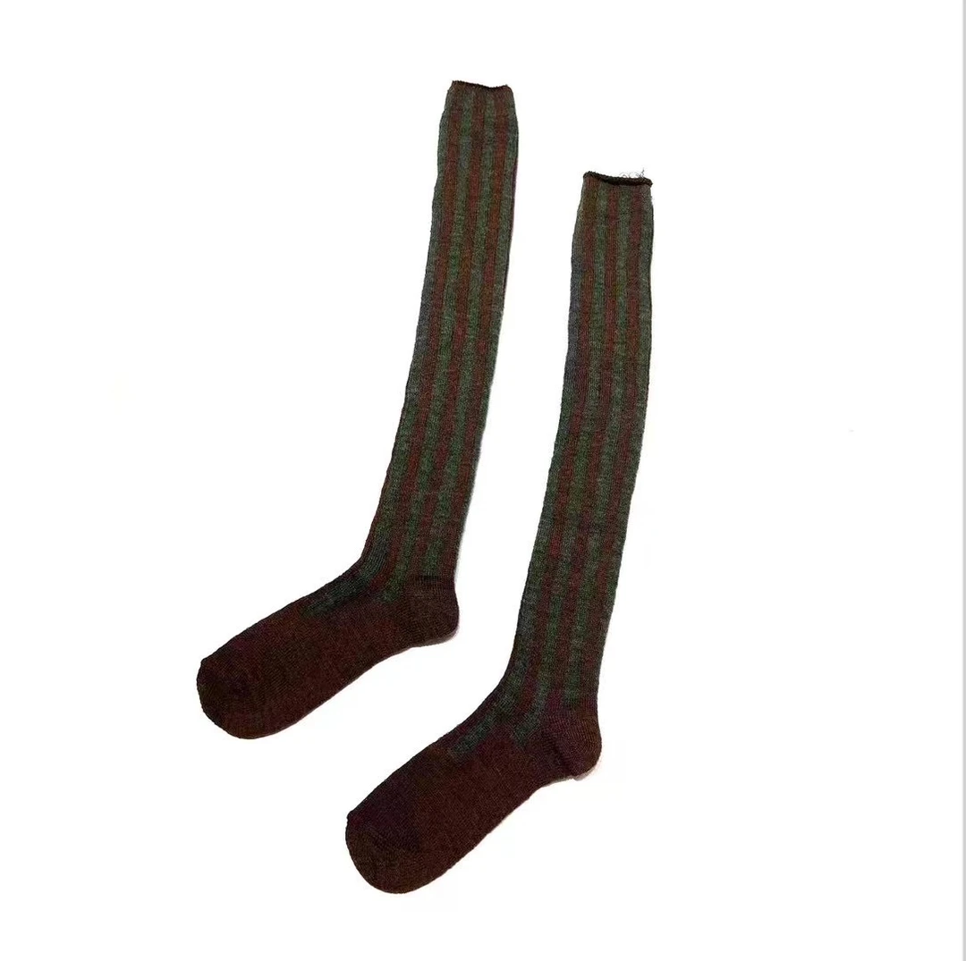 左岸迷香 原创设计 针织袜子Z23FW7133