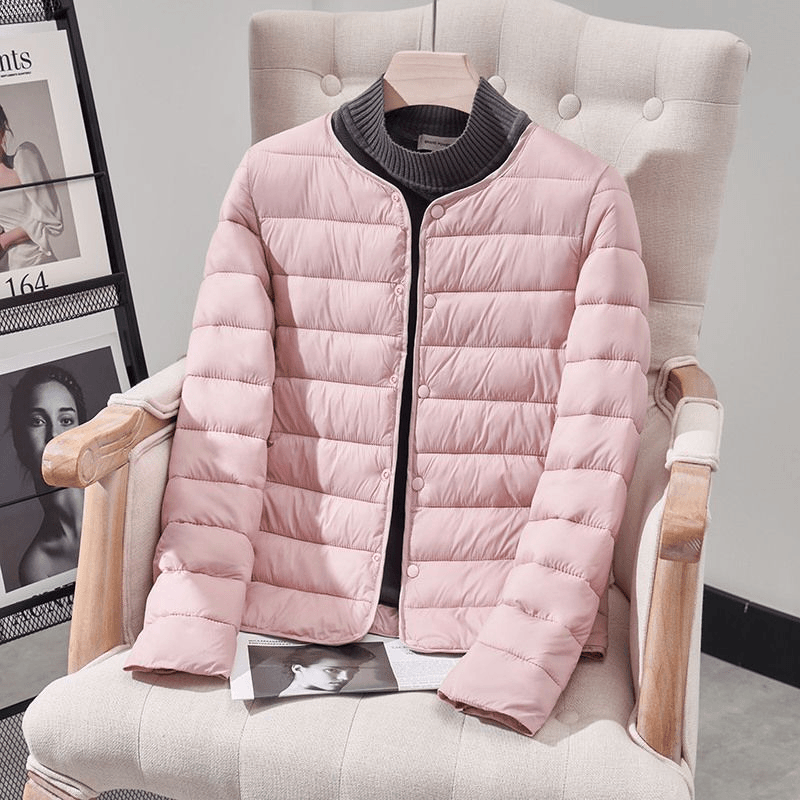 秋冬轻薄羽绒羽绒服女短款2023年秋冬季保暖内胆羽绒服内穿小羽