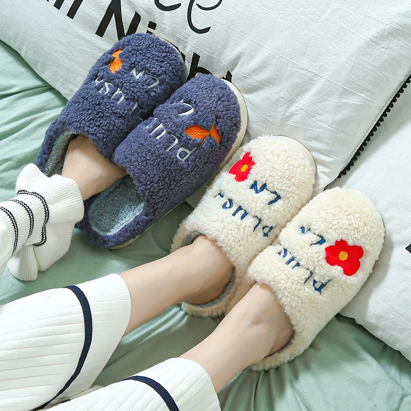 棉拖鞋女秋冬季可爱居家鞋室内情侣家用秋冬棉拖鞋（二姐专属）