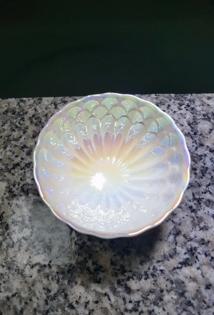 【闪购商品】白月光手工茶杯陶瓷主人杯品茗杯精美色釉花口杯瓷杯