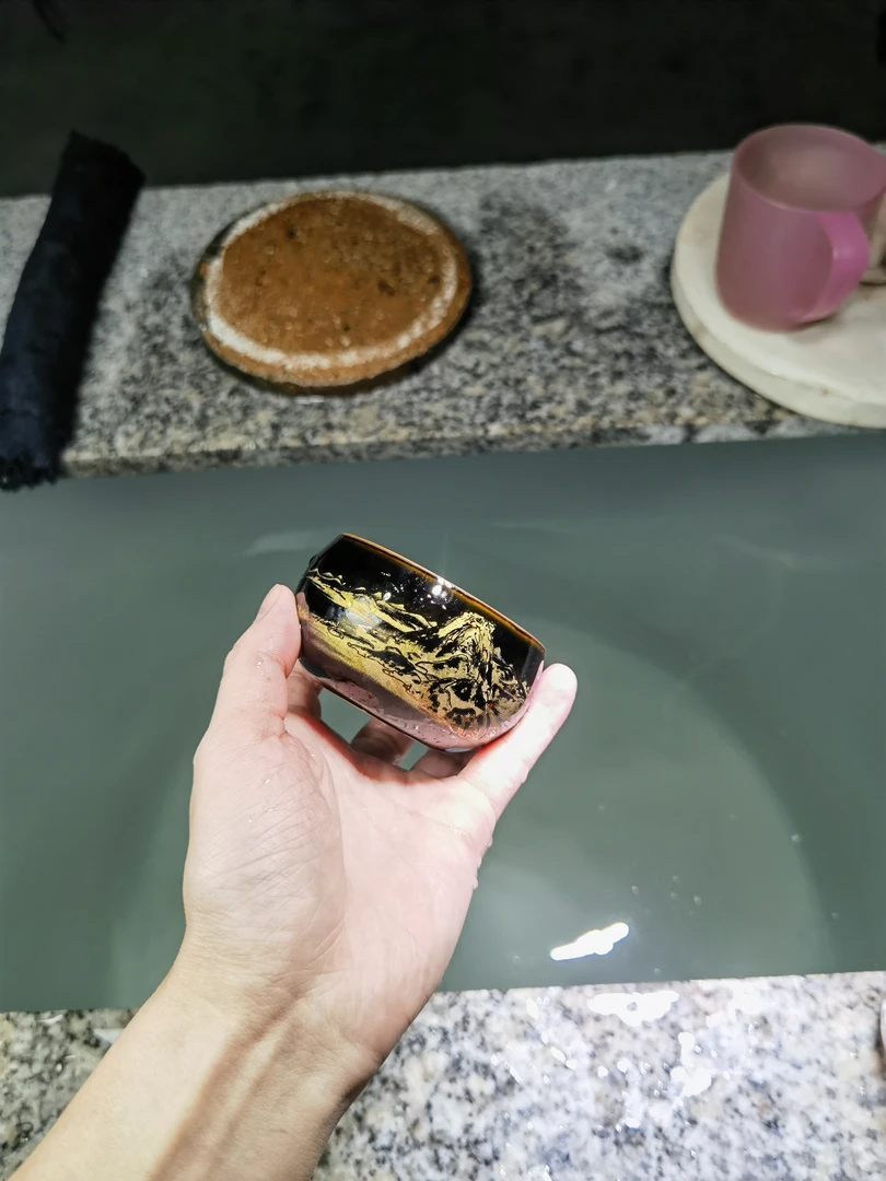 【闪购商品】大叶有成2陶瓷水杯品茗杯茶具茶杯主人杯家用手工盏杯