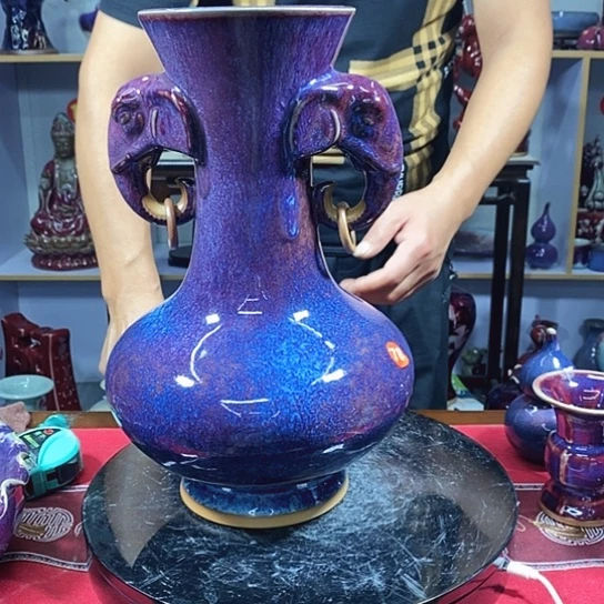 盘中国神垕钧瓷精品