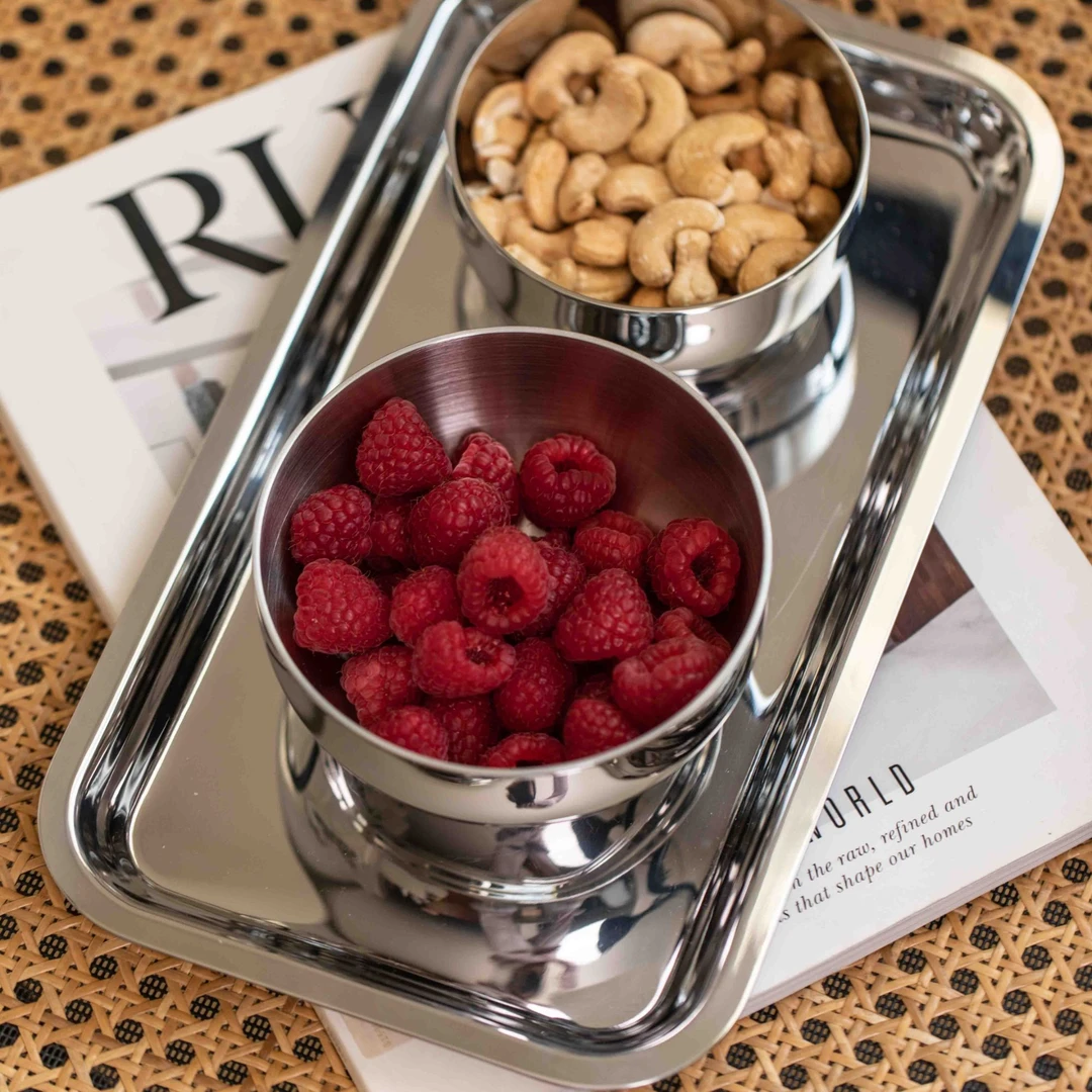 304不锈钢托盘长方形托盘平底盘烘焙工具水饺寿司盘韩式烧烤盘