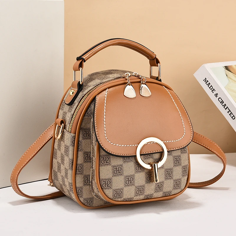 【当天发货】新款双肩包2025百搭时尚多功能休闲韩版单肩手提双肩包