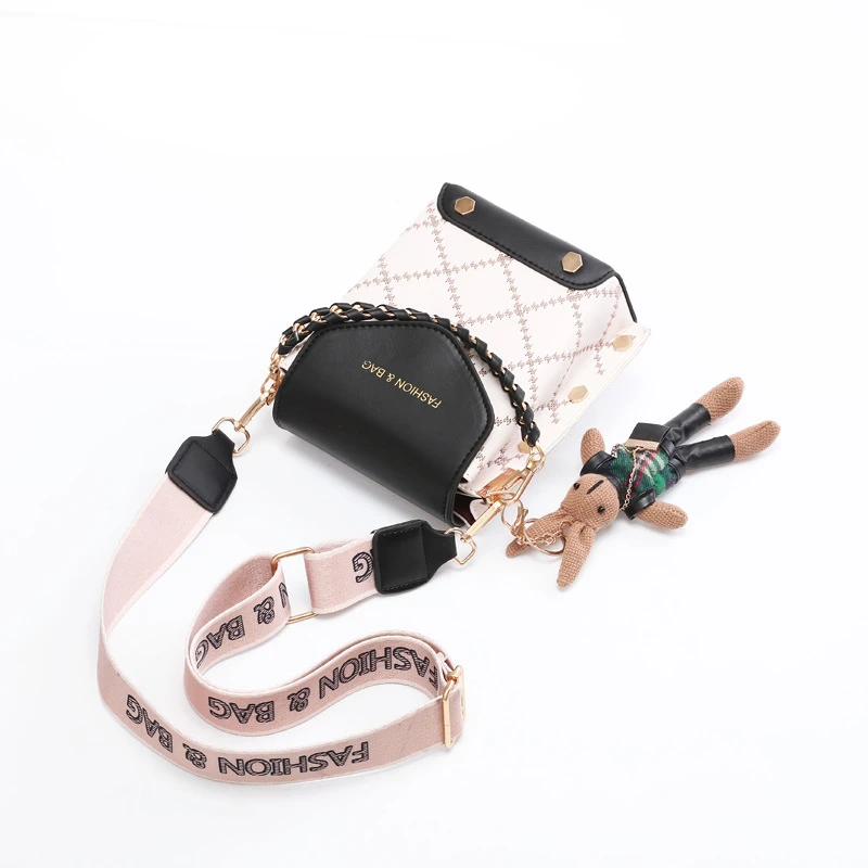 【MINI严选/当天发货】2023新款韩版刺绣单肩斜挎手机包网红爆款