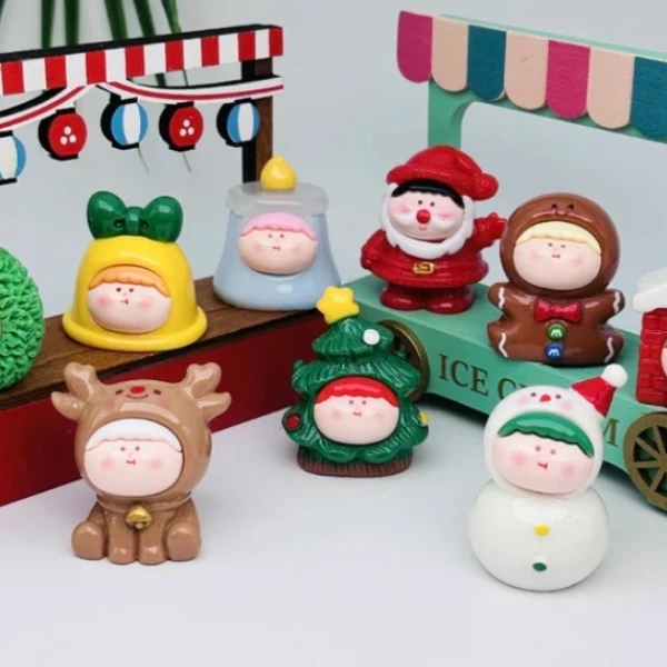 【直播拆+双许愿】圣诞系列莉莉丝树脂手工DIY桌面车载创意摆件