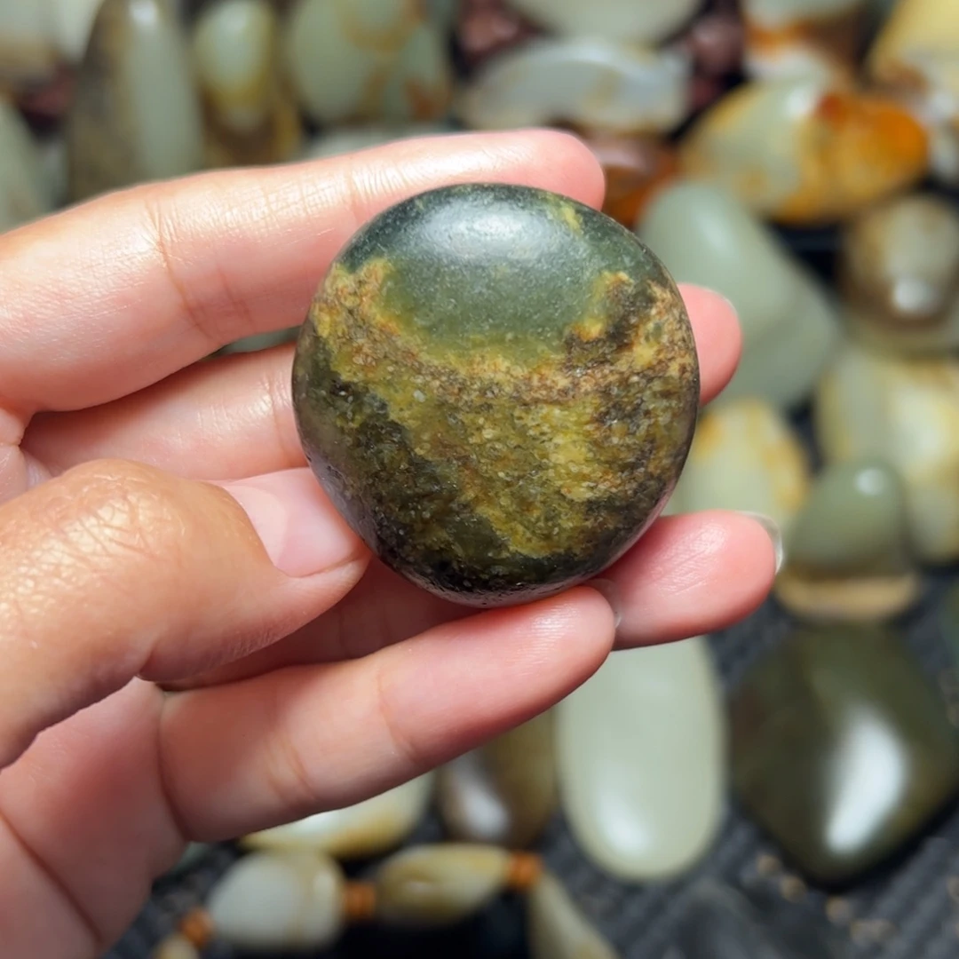 和田玉（青玉）B21未镶嵌