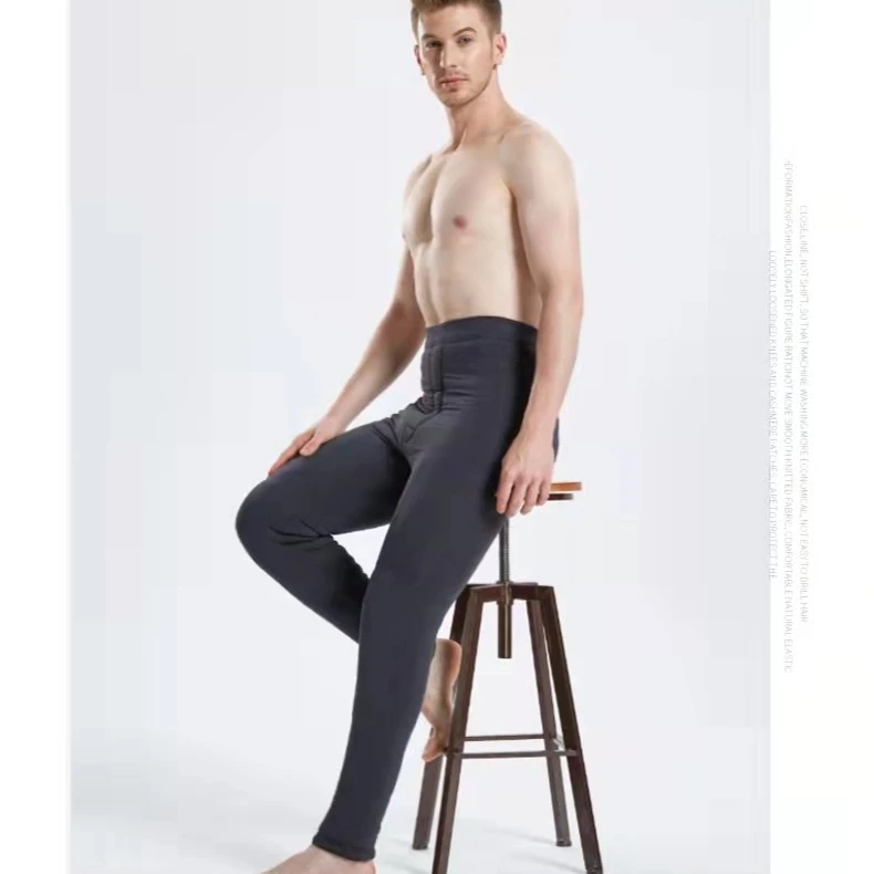 绒锦祥(厚款）男士绵羊毛棉裤（格子)