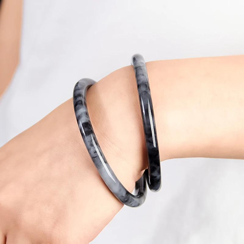 刘思懿年终清货天然翡翠乌鸡叮当美人条发两条@HC101LHY