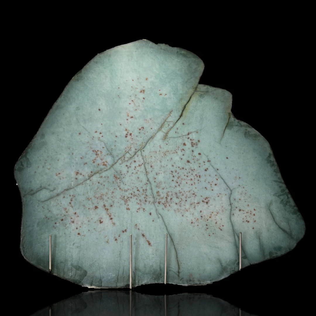 刘思懿天然翡翠锦鲤板料手镯定制油边深色多样性发1件@ZX-JLB商城