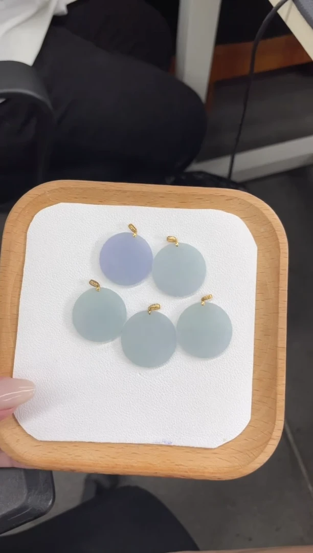 【闪购商品】翡翠挂件18K金镶嵌DDH01314/多样性发一件