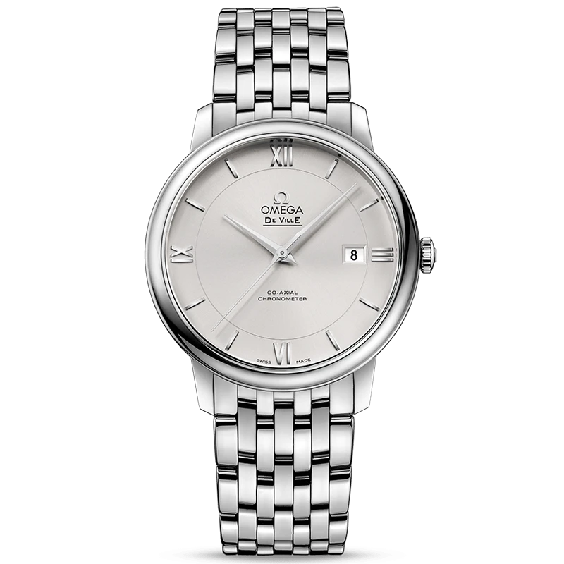 99新 Omega/欧米茄 全套碟飞自动机械男表424.10.40.20.02.003