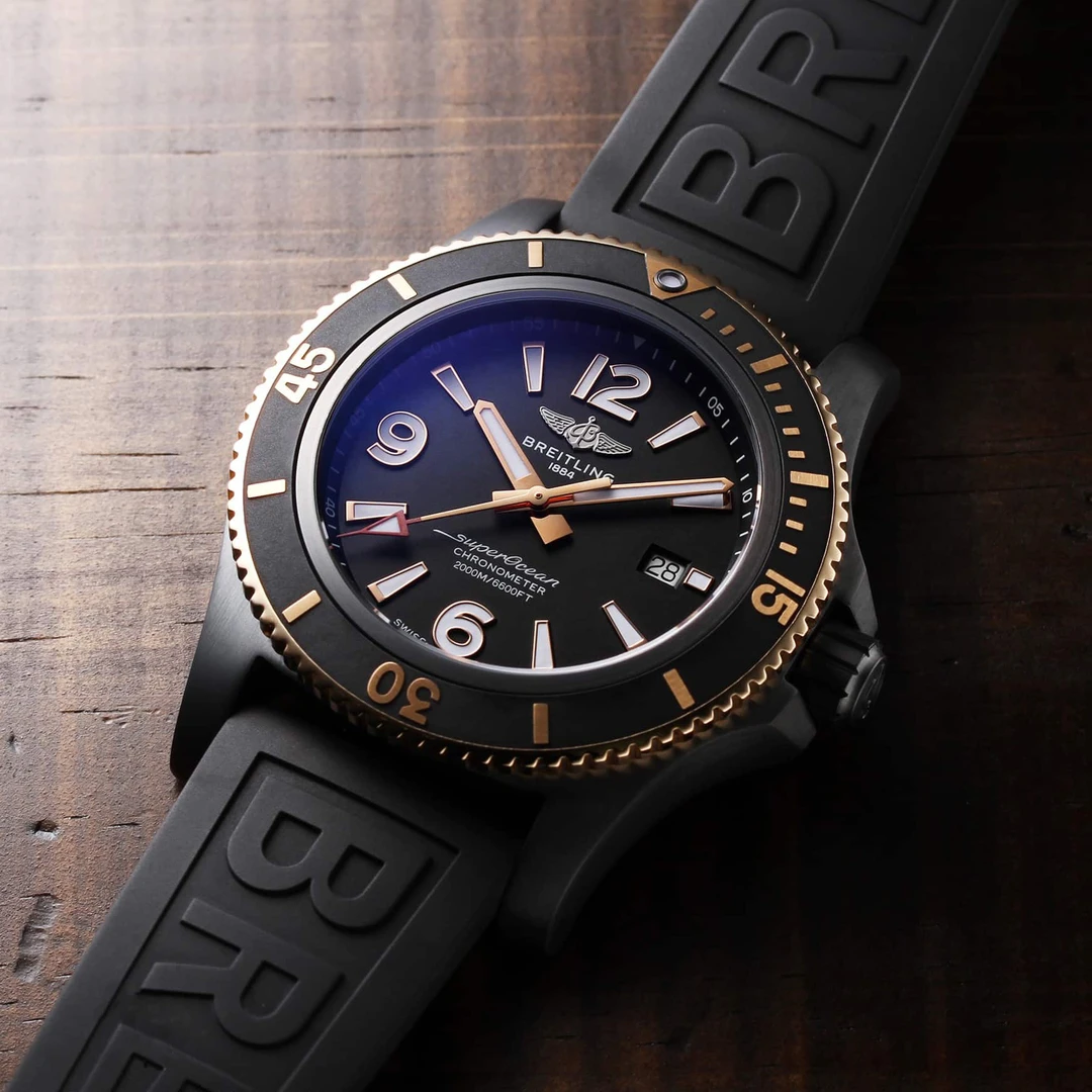 99新 BREITLING/百年灵 超级海洋/单表自动机械男表U17368221B1S1