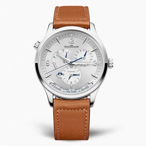 99新 Jaeger-LeCoultre/积家 大师/盒证/自动机械男表4128420