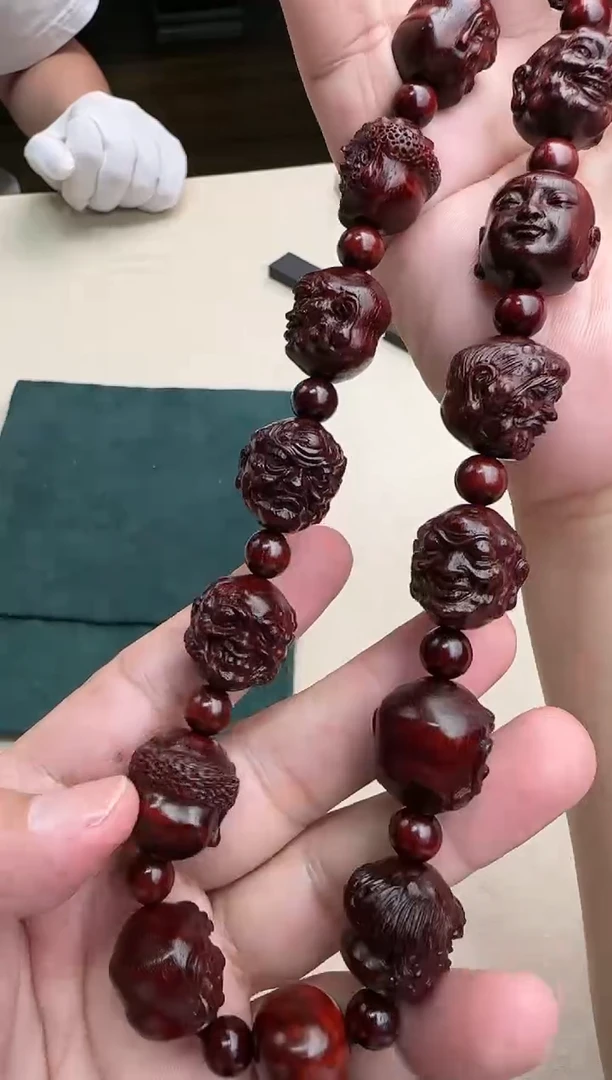 【闪购商品】小叶紫檀手串/手链小叶紫檀18罗汉长串
