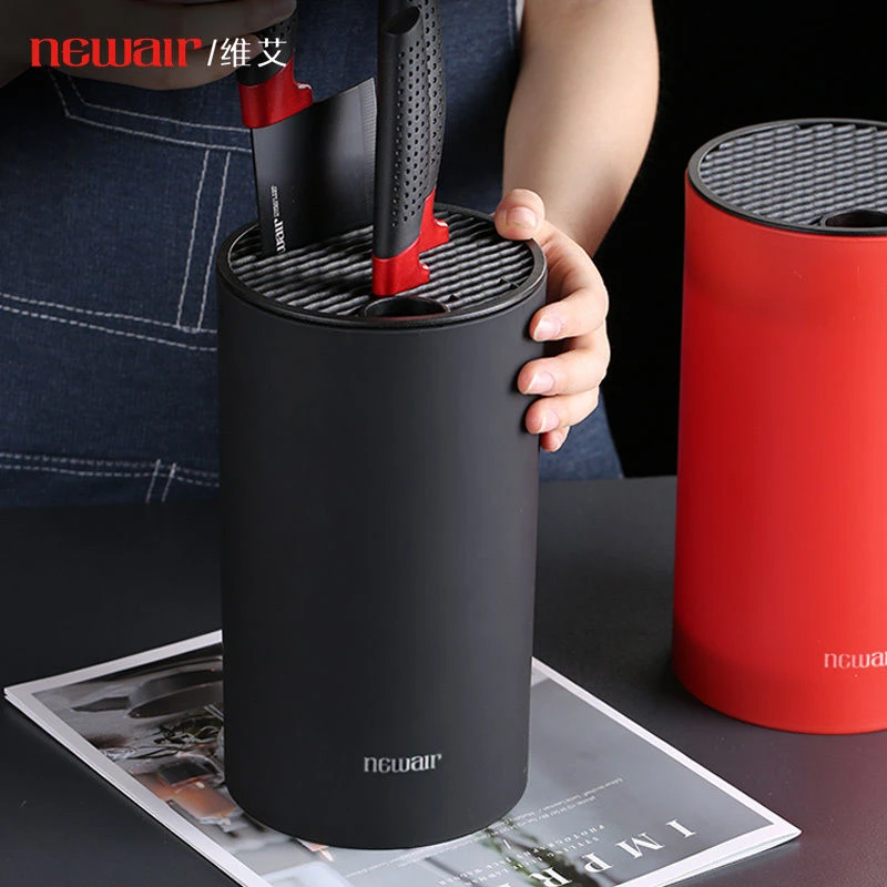 刀架家用菜刀置物架刀具收纳桶创意刀座厨房用品多功能沥水放刀架